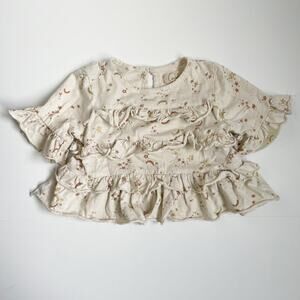 Peek Ruffled Moon And Star Top